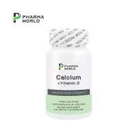 ราคา แคลเซียม พลัส วิตามินดี x 1 ขวด ฟาร์มาเวิลด์ Calcium plus Vitamin D Pharma World (17560546566)