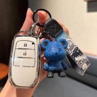 ราคา เหมาะสำหรับ Toyota ซองใส่กุญแจรถ Toyota Camry yaris Corolla chr corolla cross ซองใส่กุญแจ ปลอกกุญแจสวยหรู Toyota พวงกุญแจ (17550574607)