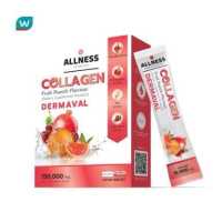 ราคา Allness Allness ออลเนส คอลลาเจน กลิ่นฟรุ๊ตพั้นซ์ 10 ซอง ผลิตภัณฑ์เสริมอาหารคอลลาเจนแบบชงดื่ม (16619364357)