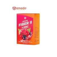 ราคา Amado FIBER ll อมาโด้ ไฟเบอร์ ทู 1 กล่อง 5 ซอง (17337198632)