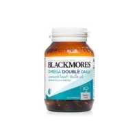ราคา Blackmores Omega Double Daily 60 s แบลคมอร์ส โอเมก้า ดับเบิ้ล เดลี ผลิตภัณฑ์เสริมอาหาร น้ำมันปลา (17328533633)
