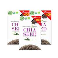 ราคา Body shape Organic Chia seed เมล็ดเจีย อาหารเสริมควบคุมน้ำหนัก อิ่มท้องนานลดหิว ดูแลหุ่น 400 กรัม 3 กล่อง (8663955)