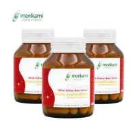ราคา Chitosan White Kidney Bean Extract x 3 ขวด Morikami ไคโตซาน สารสกัดจากถั่วขาว โมริคามิ (5229708406)
