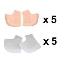 ราคา แผ่นรองช้ำเท้า ซิลิโคนรองช้ำ 1 แพ็ก 3 คู่ ซิลิโคนรองเท้า แก้ปวดส้นเท้า รองช้ำ ส้นเท้าแตก ซิลิโคนรองส้นเท้า รองเท้ารองช้ำ (16308183439)