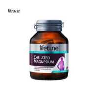 ราคา Lifetune Chelated Magnesium 100 มก 60 เม็ด ไลฟทูน คีเลต แมกนีเซียม 1 ขวด บำรุงระบบประสาท กล้ามเนื้อ (100352194)