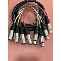 ราคา สายมัลติคอร์ 4 คอร์ XLRผู้ เมีย ทำจากสายมัลติคอร์4คอร์ของDynacomหัวของLidge (12886131730)
