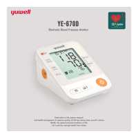ราคา รับประกัน 1 ปี Yuwell YE670D เครื่องวัดความดันโลหิต เชื่อมต่อแอพลิเคชั่น BP Sure ได้ มีเสียงพูด เครื่องวัดความดันโลหิตดิจิตอล Blood Pressure Monitors (3172542967)