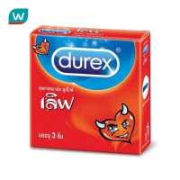 ราคา Durex ถุงยางอนามัยดูเร็กซ์ เลิฟ 3 ชิ้น (6144984253)