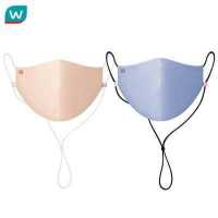 ราคา GQ จีคิว หน้ากากผ้า กันน้ำ แพค สีฟ้าและชมพู 2ชิ้น 1แถม1 ซักได้ 30ครั้ง (10739849730)