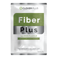 ราคา Clover Plus Fiber Plus กลิ่นเลมอน สารสกัดจากส้มแขก ผงน้ำใบข้าวสาลี อินูลิน ฟรุคโตโอลิโกแซคคาไรด์ 10 7 กรัม 1 ซอง (16828529539)