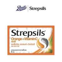 ราคา Strepsils Orange Vitamin C Hhr Lozenges ยาอมบรรเทาอาการเจ็บคอ สเตร็ปซิล ออเรนจ์ วิตามินซี 8 เม็ด (8328461566)