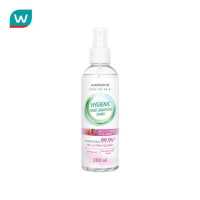 ราคา Watsons วัตสัน ไฮจีนิค แฮนด์ ซานิไทซิ่ง สเปรย์ 200มล 72 v v ethyl alcohol (10147368141)