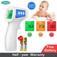 ราคา Cofoe 2 in 1 อินฟราเรดเครื่องวัดอุณหภูมิหน้าผากร่างกาย วัตถุแบบไม่สัมผัสเครื่องวัดอุณหภูมิดิจิตอลจอแอลซีดีไข้เมตรทารกอุณหภูมิของร่างกายวัดสำหรับเด็กและผู้ใหญ่ (1844764967)
