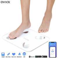 ราคา OVICX Body Fat Scale L1 ที่ชั่ง ตาชั่ง เครื่องชั่งน้ำหนักดิจิตอลอัจฉริยะ เครื่องน้ำหนัก จอ LED (6503384716)