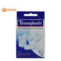 ราคา Tensoplastic plasters พลาสเตอร์ สีใส 5 ขนาด 20 ชิ้น (17441837316)