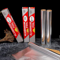 ราคา Niusheng กระดาษฟอยล์ห่ออาหาร ความยาว 5 เมตร 10 เมตร ฟอยล์เงินห่ออาหาร กระดาษอะลูมิเนียมฟอยล์ห่ออาหาร (14386509577)