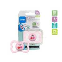 ราคา MAM จุกหลอก รุ่น Supreme 6m รุ่นใหม่ ระบายอากาศ รอบปากได้ดี (12567015525)