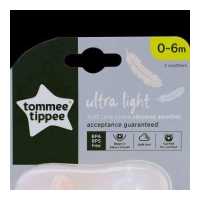 ราคา New Tommee tippee Ultra light Silicone Soother Twin ทอมมี่ ทิปปี้ หัวนมยางดูดเล่น อัลตรา ไลท์ จุกหลอก 1pc แพ็คคู่ 0 6m 6 18m 18 36m 433452 433453 433455 (11744995797)