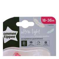 ราคา New Tommee tippee Ultra light Silicone Soother ทอมมี่ ทิปปี้ หัวนมยางดูดเล่น อัลตรา ไลท์ จุกนม จุกหลอก0 6M 6 18M 18 36M 433450 38 433451 38 (16712856859)