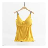 ราคา Sunveno Modal Breastfeeding Sling Vest Pregnant Women Removable Bra Nursing Camisole Top Maternity Clothes Suspender Skirt (12525187781)