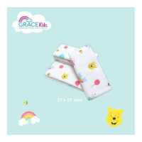ราคา GraceKids X Disney ผ้าอ้อม สาลู ผ้าฝ้าย100 ใช้เป็น ผ้าห่อตัว ผ้านุ่ง ขนาด 27x27 นิ้ว แพ็คละ 6 ผืน (8020883617)