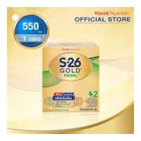 ราคา นมผงเด็ก เอส 26 โกลด์ โปรมิล นม สูตร 2 ขนาด 550 กรัม S 26 Gold Promil Formula 2 550g (351954895)
