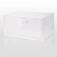 ราคา กล่องใส่รองเท้าพลาสติก กล่องรองเท้าพลาสติก กล่องใส่รองเท้า กล่องใส่รองเท้า กล่องรองเท้า Shoe Box กล่องวางรองเท้า มีฝาเปิด ปิด ซ้อนได้ (8880450452)