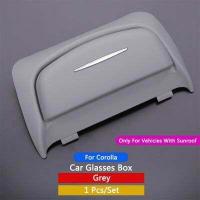 ราคา QHCP เคสแว่นตากันแดดรถกล่องเก็บแว่นกันแดดคลิปเก็บสายสำหรับ Toyota Corolla 19 22 Frontlander 22 Corolla Cross 22 Essory (18561800417)