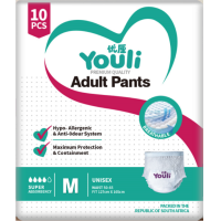 ราคา 24h to send YOULI ชายและหญิง 2000MLหายใจอากาศ50pcsกางเกงผู้ใหญ่ กางเกงดึงขึ้นผู้ใหญ่ ผ้าอ้อมผู้ใหญ่ Adult Pants กางเกง ผ้าอ้อมผู้ใหญ่ (10245549092)