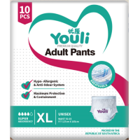 ราคา 24h to send YOULI ชายและหญิง 2000MLหายใจอากาศ50pcsกางเกงผู้ใหญ่ กางเกงดึงขึ้นผู้ใหญ่ ผ้าอ้อมผู้ใหญ่ Adult Pants กางเกง ผ้าอ้อมผู้ใหญ่ (10245549094)