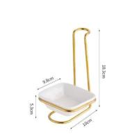 ราคา ที่วางทัพพี ขาตั้งวางทัพพี ที่วางกระบวย ที่วางช้อน แสตนเลส พร้อมจานรอง เปลี่ยนล้างได้ ไม่เกะกะ สินค้าสวยงาม (18047111447)