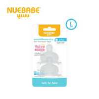ราคา Nuebabe จุกนมซิลิโคนคอกว้าง Super Soft จุกนุ่มพิเศษเสมือนนมเเม่ มีวาล์วคู่ลดอาการโคลิค S M L แพ๊ก 2 ชิ้น (13798507636)