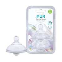 ราคา PUR Gentle Touch Wide Neck Nipple (8851622847)