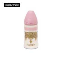 ราคา Suavinex ขวดนม ลาย Couture รุ่น Polyamide feeding bottle 270ml เหมาะสำหรับอายุ 3 18 เดือน (18707013248)