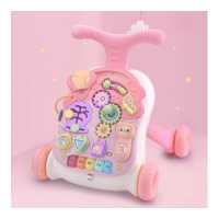 ราคา ตราช้าง รถหัดเดิน 2 in 1 ปรับระดับได้ สีสดใส แปรงร่างเป็นโต๊ะมหาสนุกได้ รถขาไถ รถ ของใช้เด็ก ของเล่น ของเล่นเด็ก (13794033344)