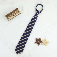 ราคา เนคไทซิปหน้าสำหรับผู้หญิง นักเรียนขนาด37 6ซม เนคไทลายทางแคบลายผูกโบว์เนคไทลายสก็อตแนวธุรกิจใส่สบาย (19152167886)