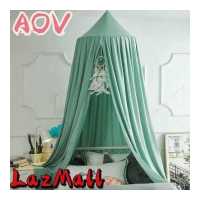 ราคา AOV หลังคาเตียงนุ่มสำหรับสาวเจ้าหญิงแขวนโดมเต็นท์กับตะขอและสติ๊กเกอร์ตกแต่งมุ้งกันยุงเตียงม่านเตียงสำหรับห้องนอนอ่านมุมโซฟา (16857814214)