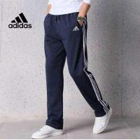 ราคา ADIDASกางเกงขายาวกางเกงกีฬาขายาวผู้ชายและผู้หญิงกางเกงกีฬาขาตรงระบายอากาศ (17783625717)