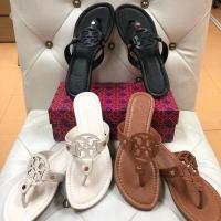 ราคา พร้อมส่ง ใหม่ รองเท้าแตะแบบหนีบ tory burch sandals เกรดดีมากก ของมีจำนวนจำกัด (4754964658)