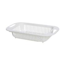 ราคา ตะกร้าล้างผัก ตะแกรงล้างผัก ผลไม้ ตะแกรงอเนกประสงค์ ตะแกรงพลาสติก แบบยืดหดได้ มีรูระบายน้ำ คละสี (15949691677)