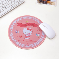 ราคา แผ่นรองเม้าส์ ที่รองเม้าส์ ลายการ์ตูน คิตตี้ โดเรมอน ทรงกลม น่ารัก Mouse Pad (16917388893)