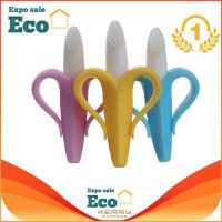 ราคา Eco Home Baby Banana Brush Teether Toothbrush แปรงกล้วย ยางกัดกล้วยสำหรับเด็กอ่อน (17238743623)