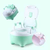 ราคา กระโถนเด็ก ที่ฝึกขับถ่าย รูปฮิปโป ที่รองนั่งแบบ PU (13351590874)