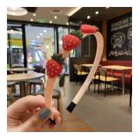 ราคา เครื่องประดับผมเด็กลายสตอเบอรี่ดอกไม้ เครื่องประดับผมสำหรับเด็กผู้หญิง (11918754511)