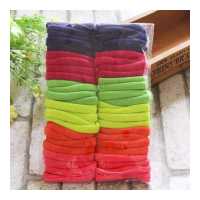 ราคา ยางรัดผมสำหรับผู้หญิงเด็กผู้หญิง เชือกผูกผมแบบยืดหยุ่นยางรัดสีลูกกวาดเรืองแสงจำนวน50ชิ้น (9722171486)