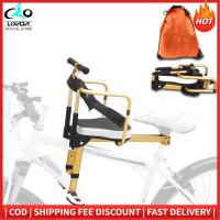 ราคา LIXADA จักรยานเสือภูเขาเด็กความปลอดภัยที่นั่งเด็ก Cushioned ขี่จักรยานที่นั่งด้านหน้าติดตั้งเด็กจักรยานที่นั่ง (16243482358)