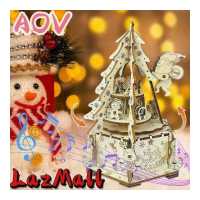 ราคา AOV ไม้ปริศนากล่องดนตรีไม้รุ่นกล่องดนตรีสร้างสรรค์3D ไม้ปริศนารุ่นอาคารชุดสำหรับเด็ก COD จัดส่งฟรี (16043235355)