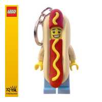 ราคา IQ LEGO Iconic LED luminous Key Chain Pendant Toy Hot Dog Guy (10046158899)