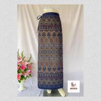 ราคา ผ้าถุงเย็บสำเร็จแบบผูกเอว ผ้าถุงลายขอ ผ้าลายขอนารี ผ้าลายขอเจ้าฟ้าฯ ผ้าถุงหมักโคลน (16873157045)