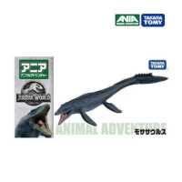 ราคา Takara Tomy อาเนียโมเดลสัตว์ Ania Jurassic World Ania Mosasaurus (19642211660)
